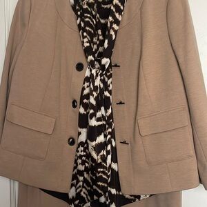 Three piece suit ensemble- Tan